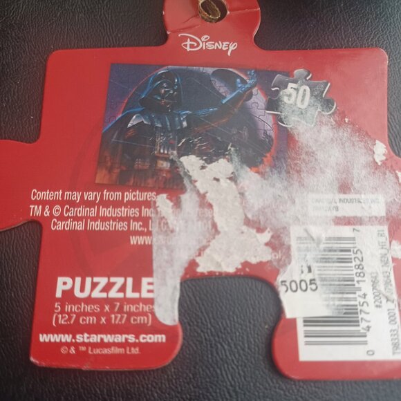 NEW Star Wars Darth Vader Ornament 50pc Puzzle (Rompecabezas, Ornamento) - Picture 9 of 10